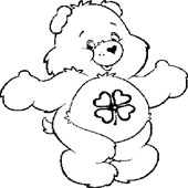 Care Bear Coloring Pages 9