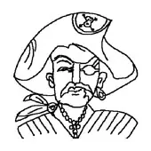Pirate Coloring Pages 1
